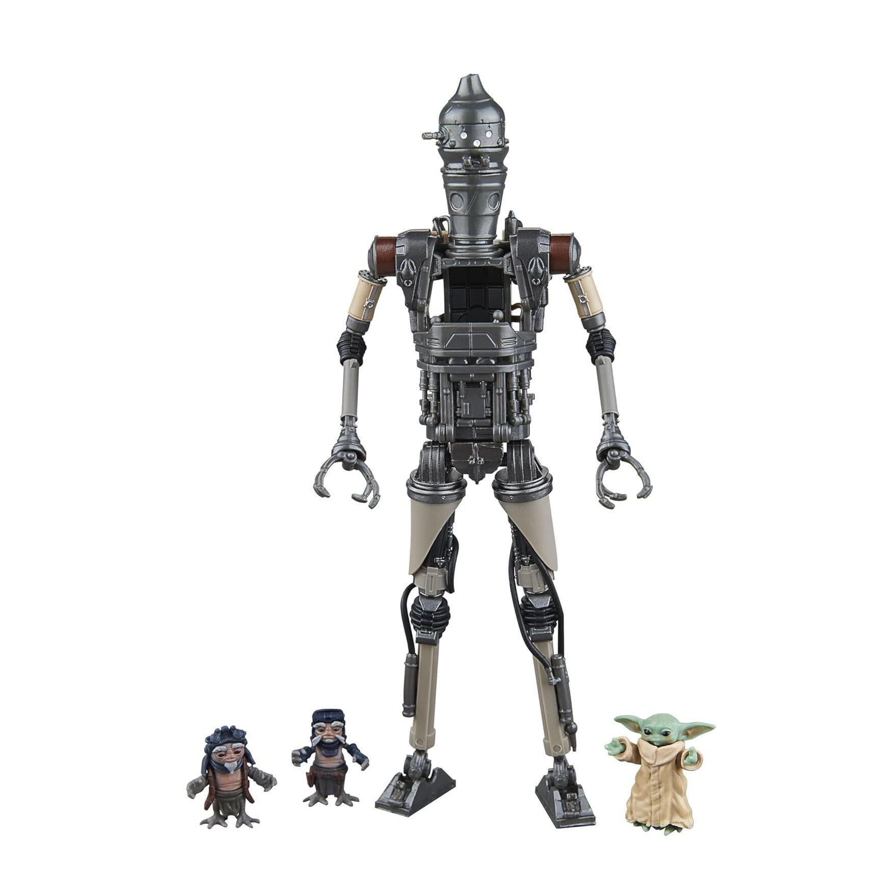 Star Wars: The Black Series- IG-12 & Grogu- Deluxe Collectible 6 Inch Action Figure