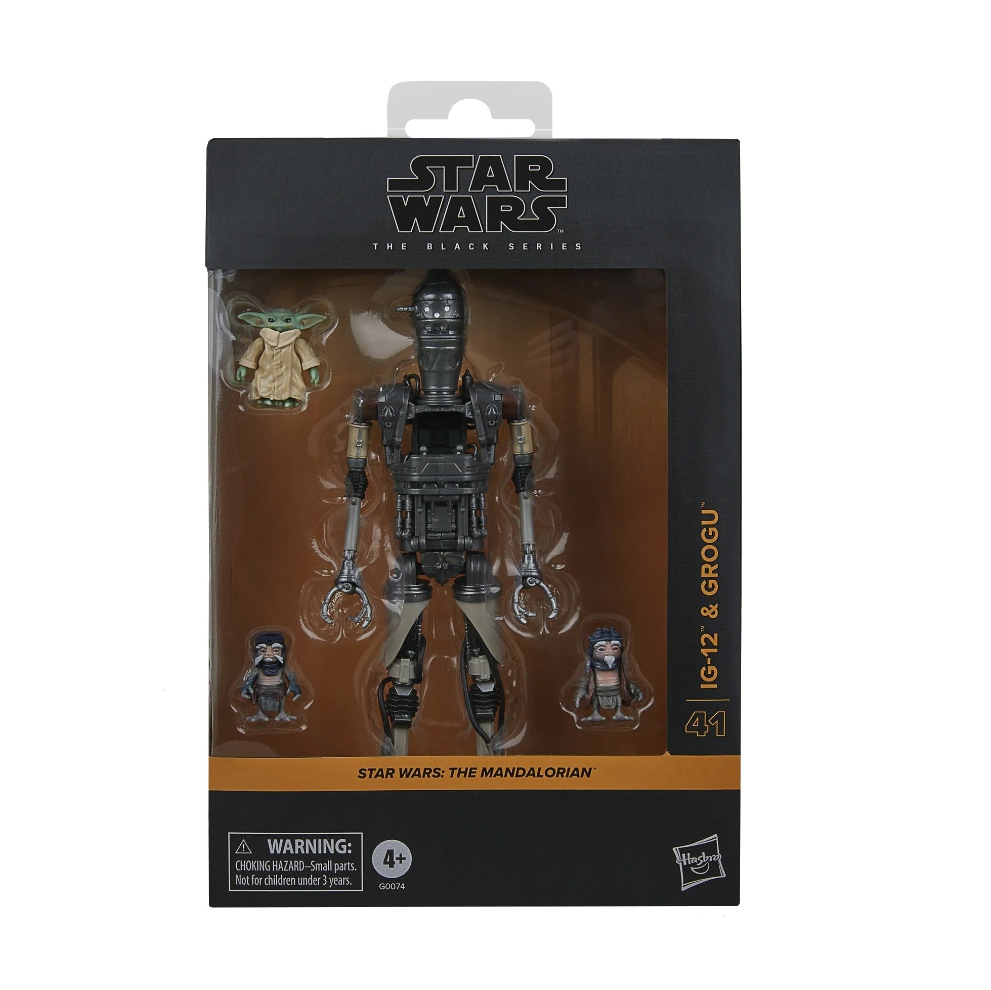 Star Wars: The Black Series- IG-12 & Grogu- Deluxe Collectible 6 Inch Action Figure