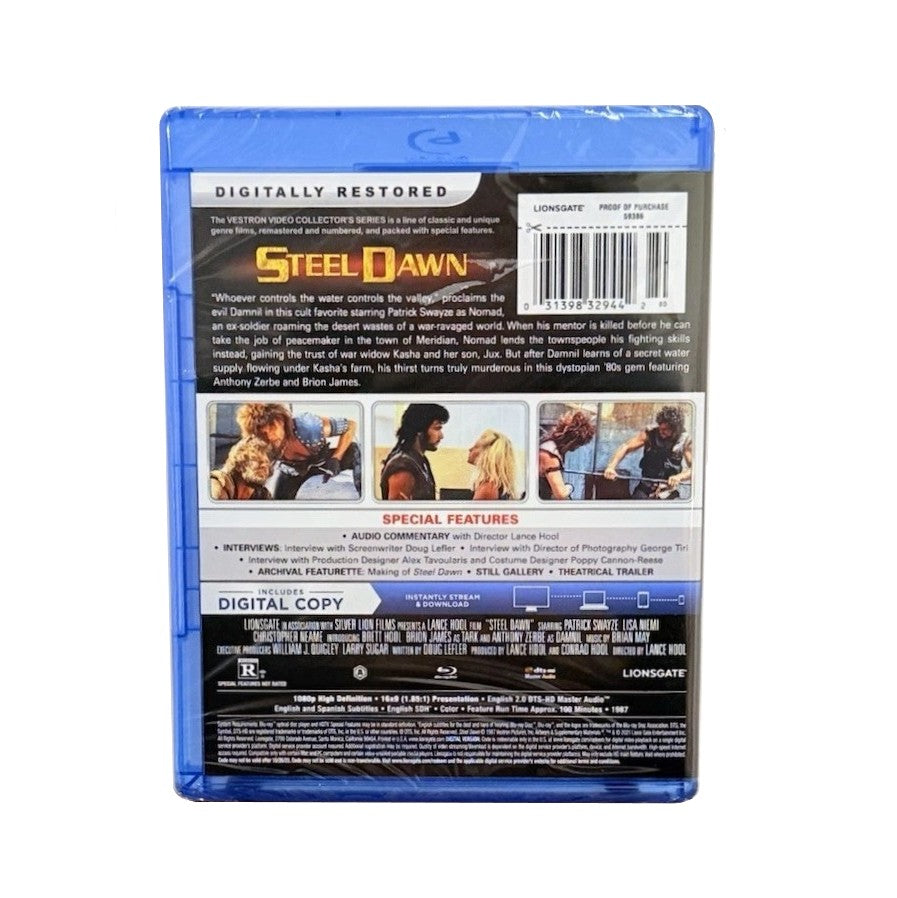 STEEL DAWN (1987) Collector's Series Blu-ray (2021)