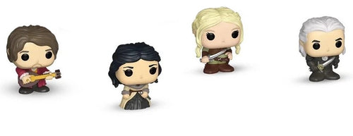 Funko Bitty Pop!- The Witcher- 4-pack Vinyl Mini Figures