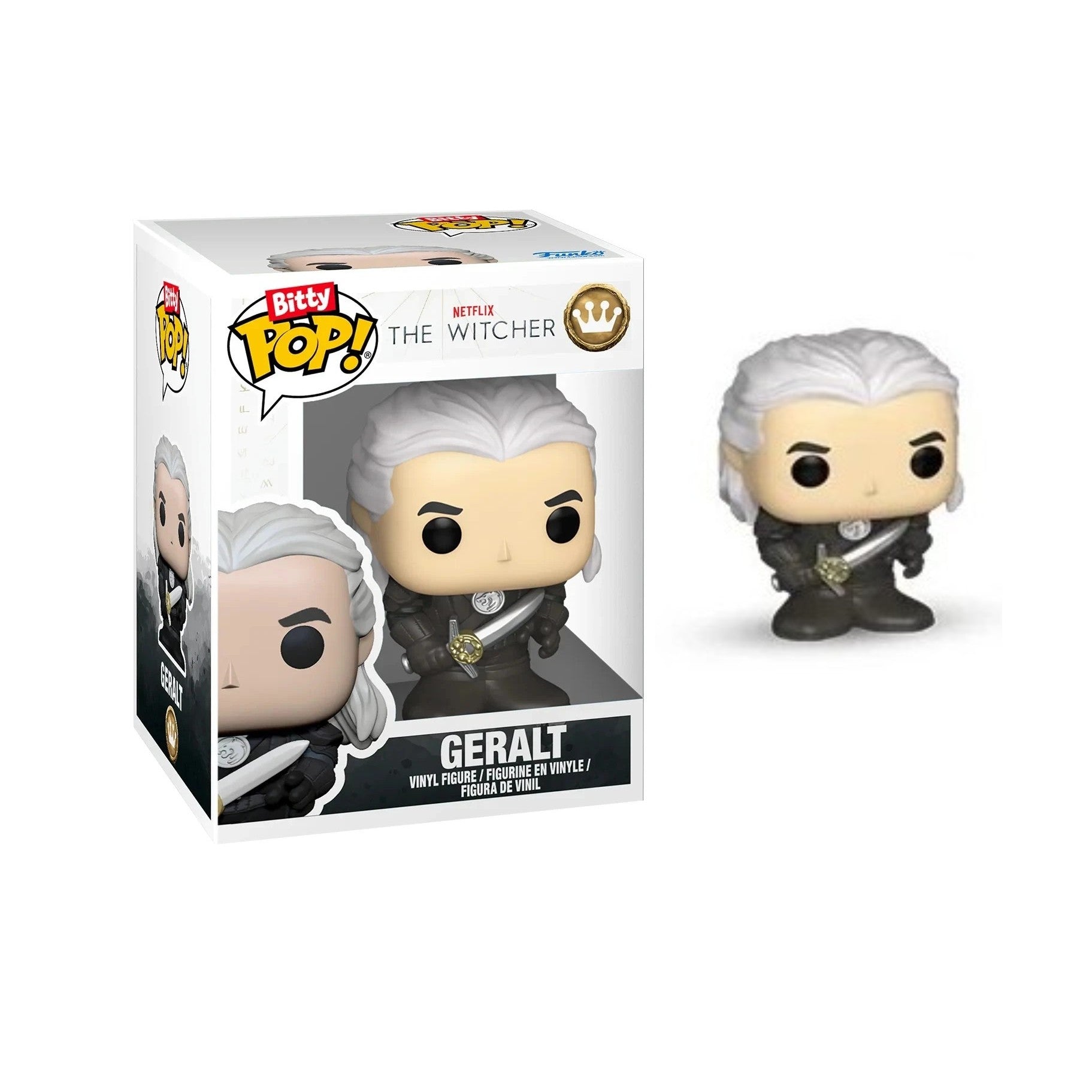 Funko Bitty Pop!- The Witcher- 4-pack Vinyl Mini Figures