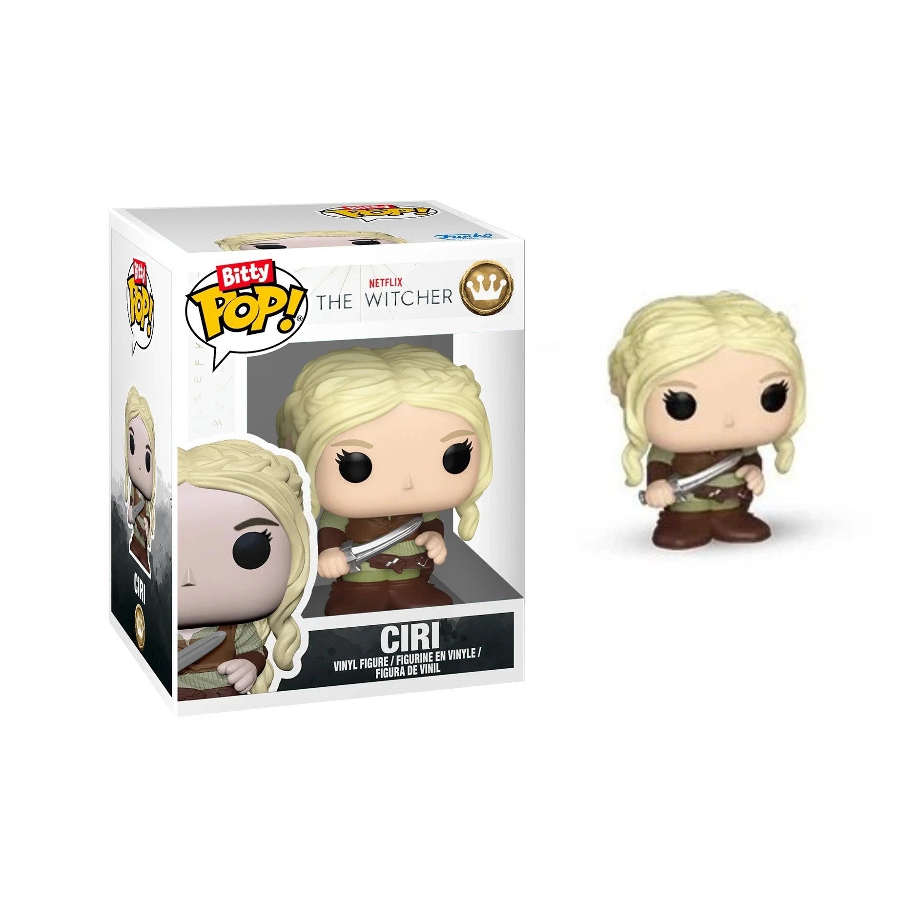 Funko Bitty Pop!- The Witcher- 4-pack Vinyl Mini Figures