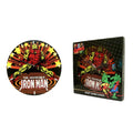 IRON MAN Marvel Comics Retro 13.75-inch Collectible Glass Clock (2010)