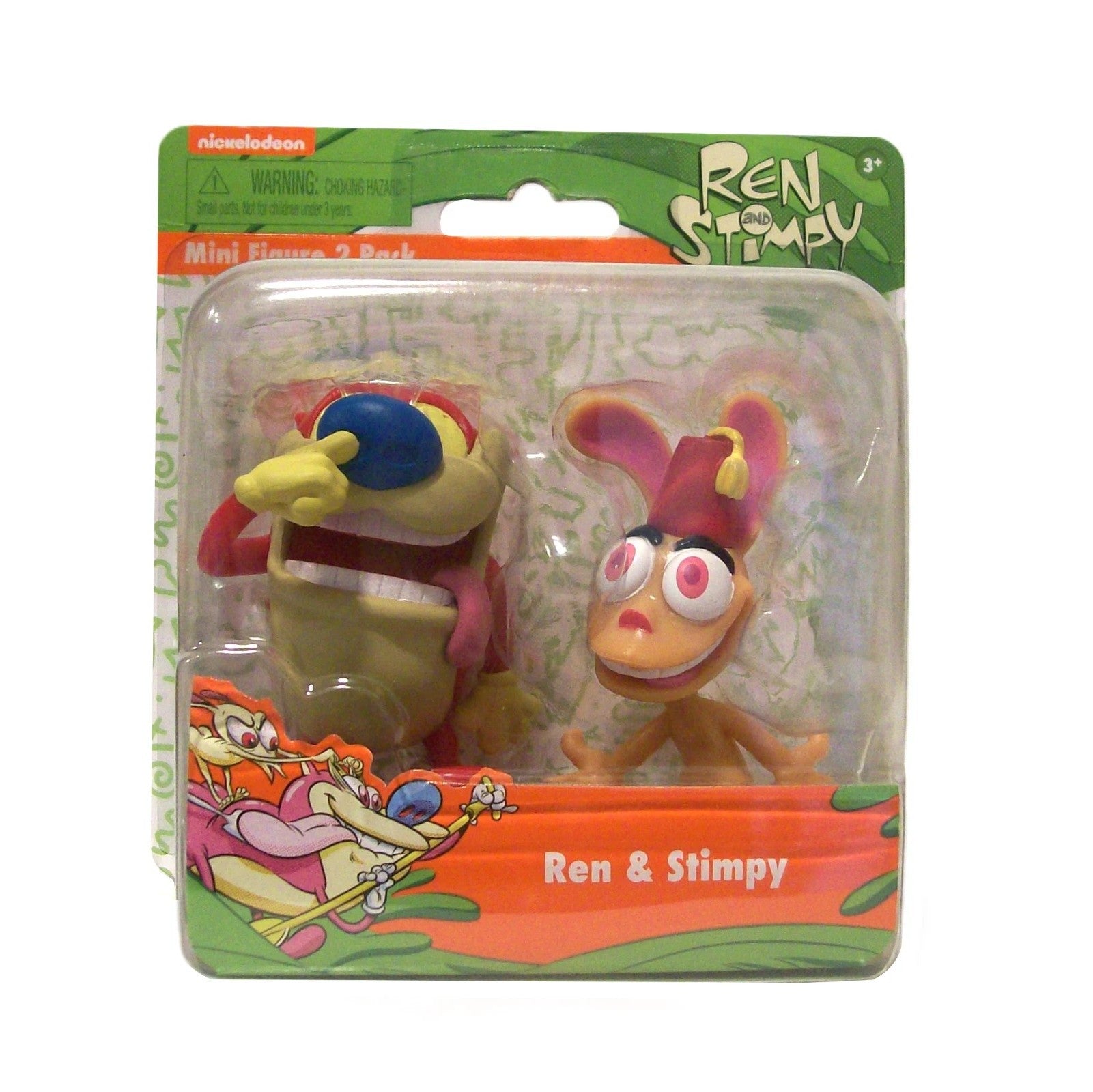 Nickelodeon's REN & STIMPY Mini Figure 2 Pack (2023, Just Play Toys)