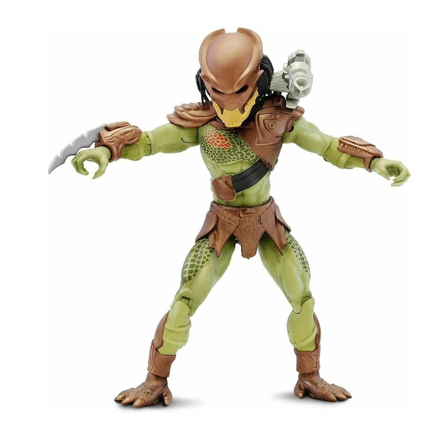 BERSERKER PREDATOR 7-inch 25 Point-Poseable Battle Action Figure with Weapon (2021)