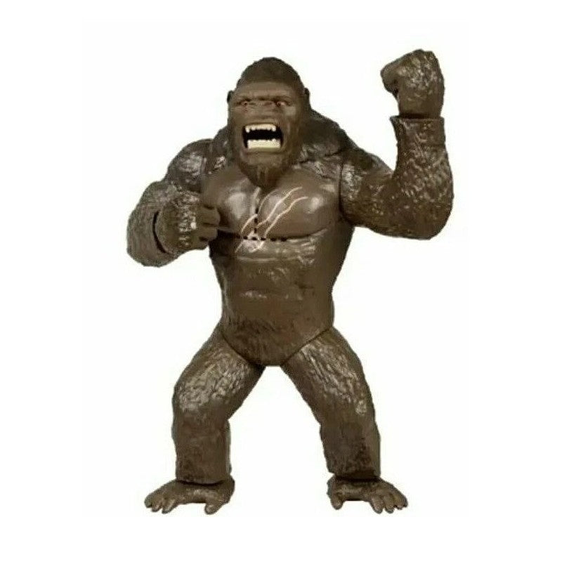 Playmates Toys Godzilla vs Kong- Battle Roar Kong- 7-inch Poseable Action Figure with Sound
