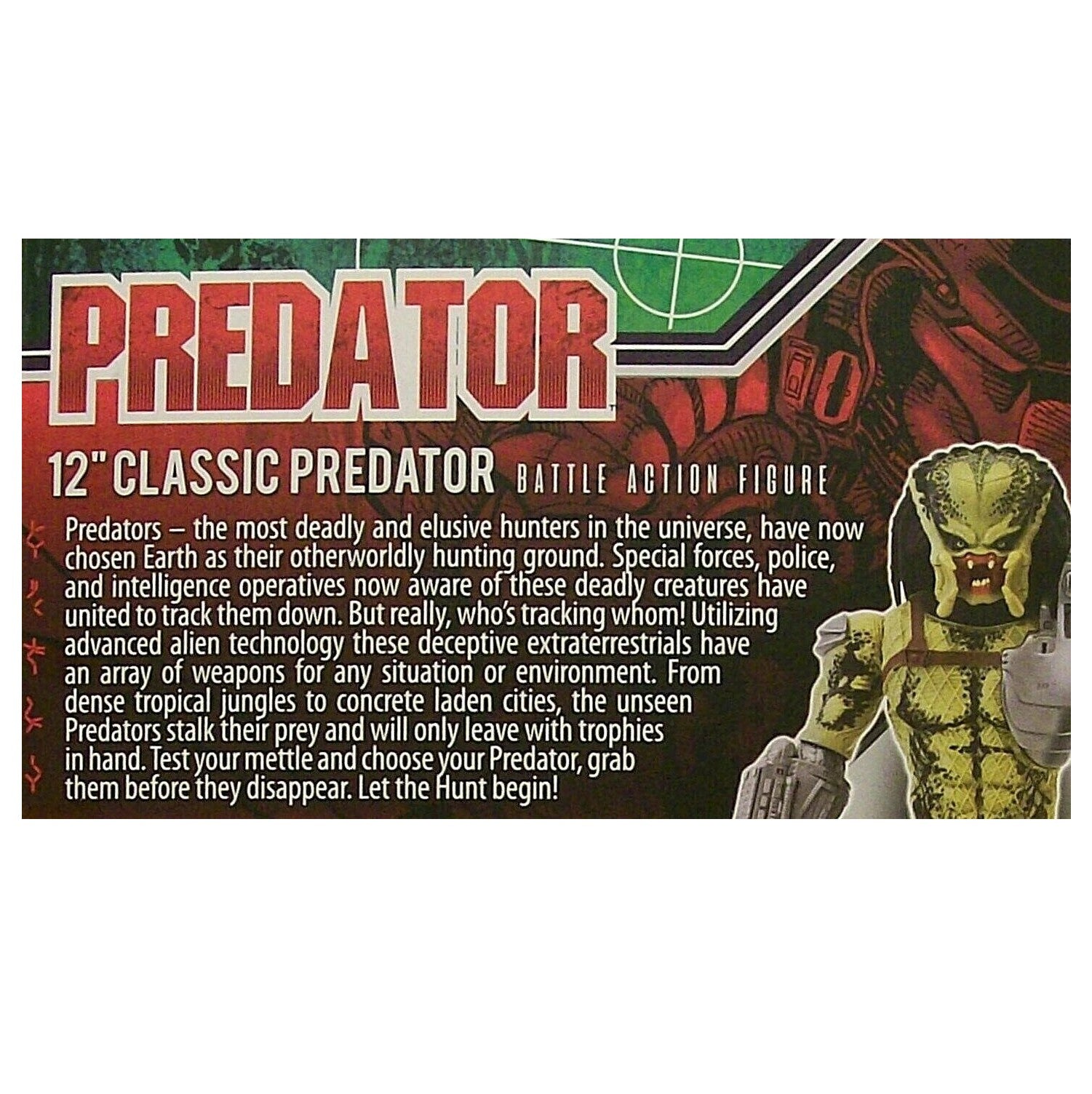 Lanard Toys- PREDATOR- Poseable Battle Action Figure/Toy 12-inch With Open-Action Jaw