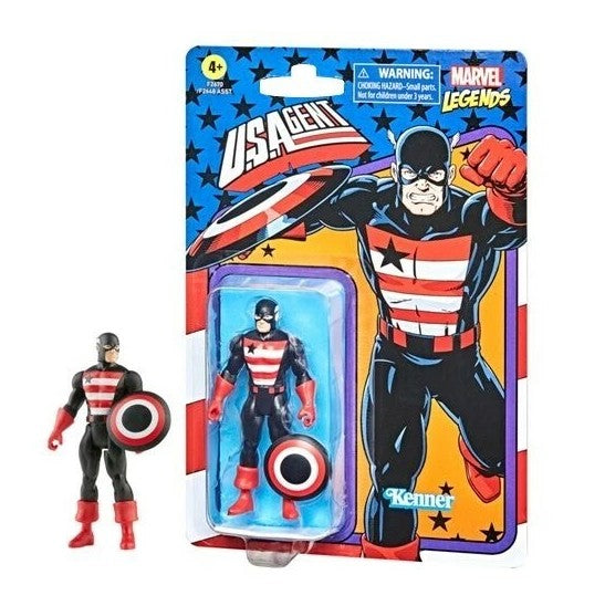Marvel Legends Retro- U.S. Agent- Kenner 3.75-inch Carded Action Figure