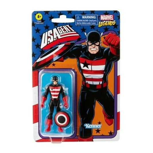 Marvel Legends Retro- U.S. Agent- Kenner 3.75-inch Carded Action Figure