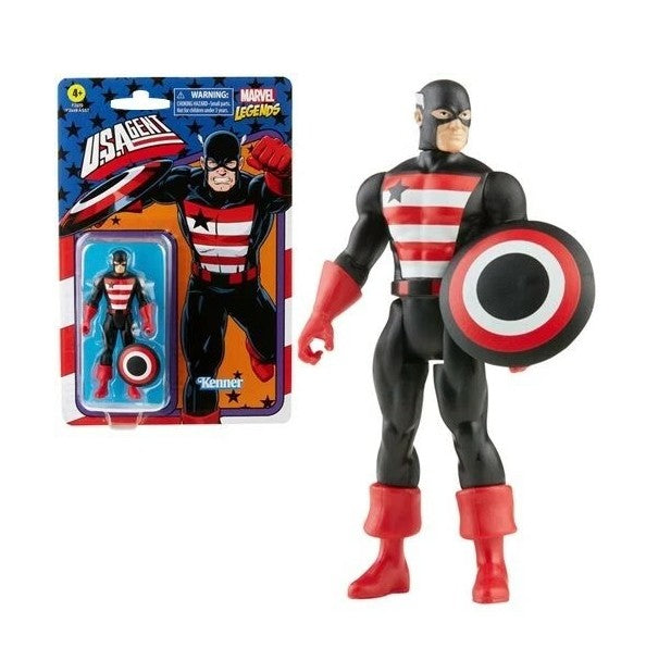 Marvel Legends Retro- U.S. Agent- Kenner 3.75-inch Carded Action Figure