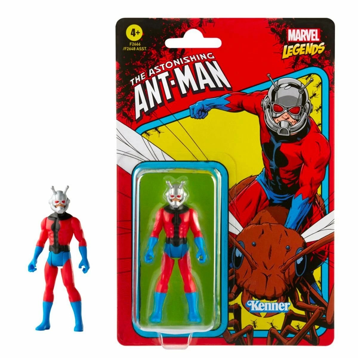 Marvel Legends Retro- Ant-Man- Kenner 3.75-inch Carded Action Figure
