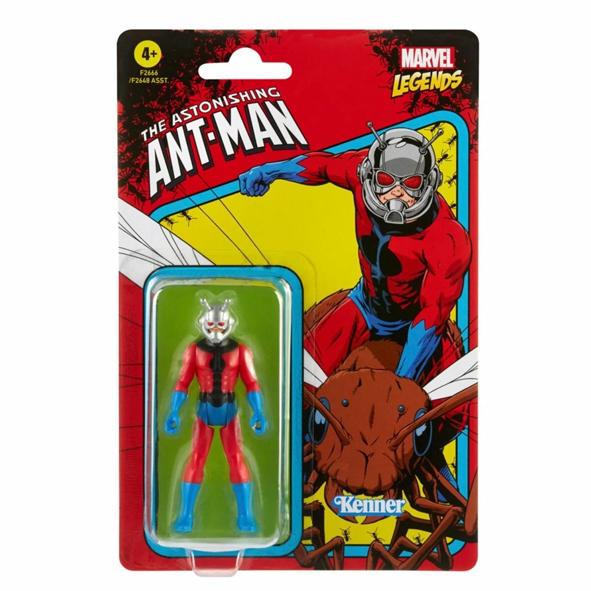 Marvel Legends Retro- Ant-Man- Kenner 3.75-inch Carded Action Figure