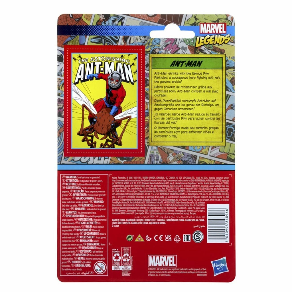 Marvel Legends Retro- Ant-Man- Kenner 3.75-inch Carded Action Figure