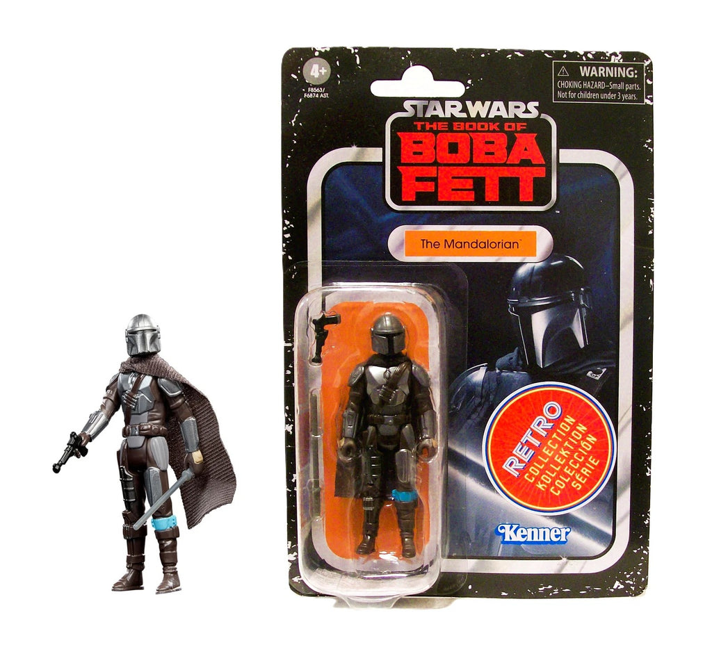 Star Wars: The Book of Boba Fett- The Mandalorian- Kenner Retro 3.75-inch Action Figure