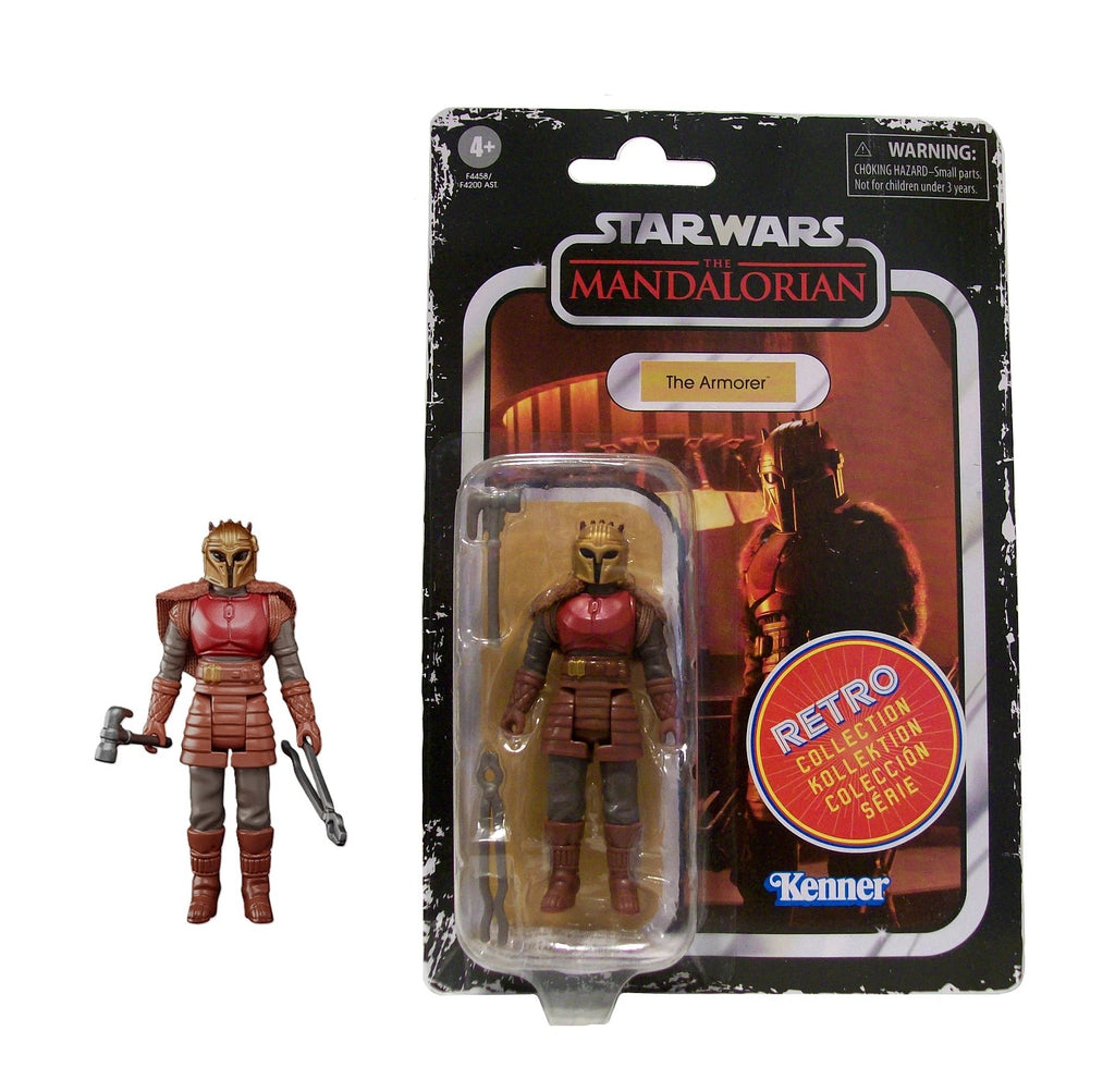 Star Wars: The Mandalorian- The Armorer- Kenner 3.75-inch Retro Collection Action Figure