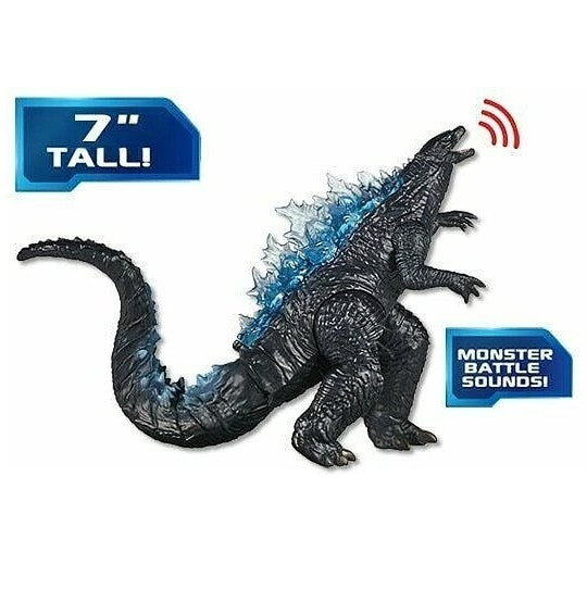 Playmates Toys Godzilla vs Kong- Battle Roar Godzilla- 7-inch Poseable Action Figure