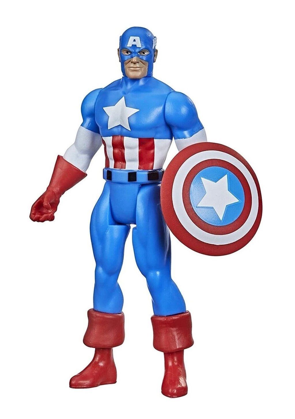 Marvel Legends Retro- Captain America- Kenner 3.75-inch Action Figure