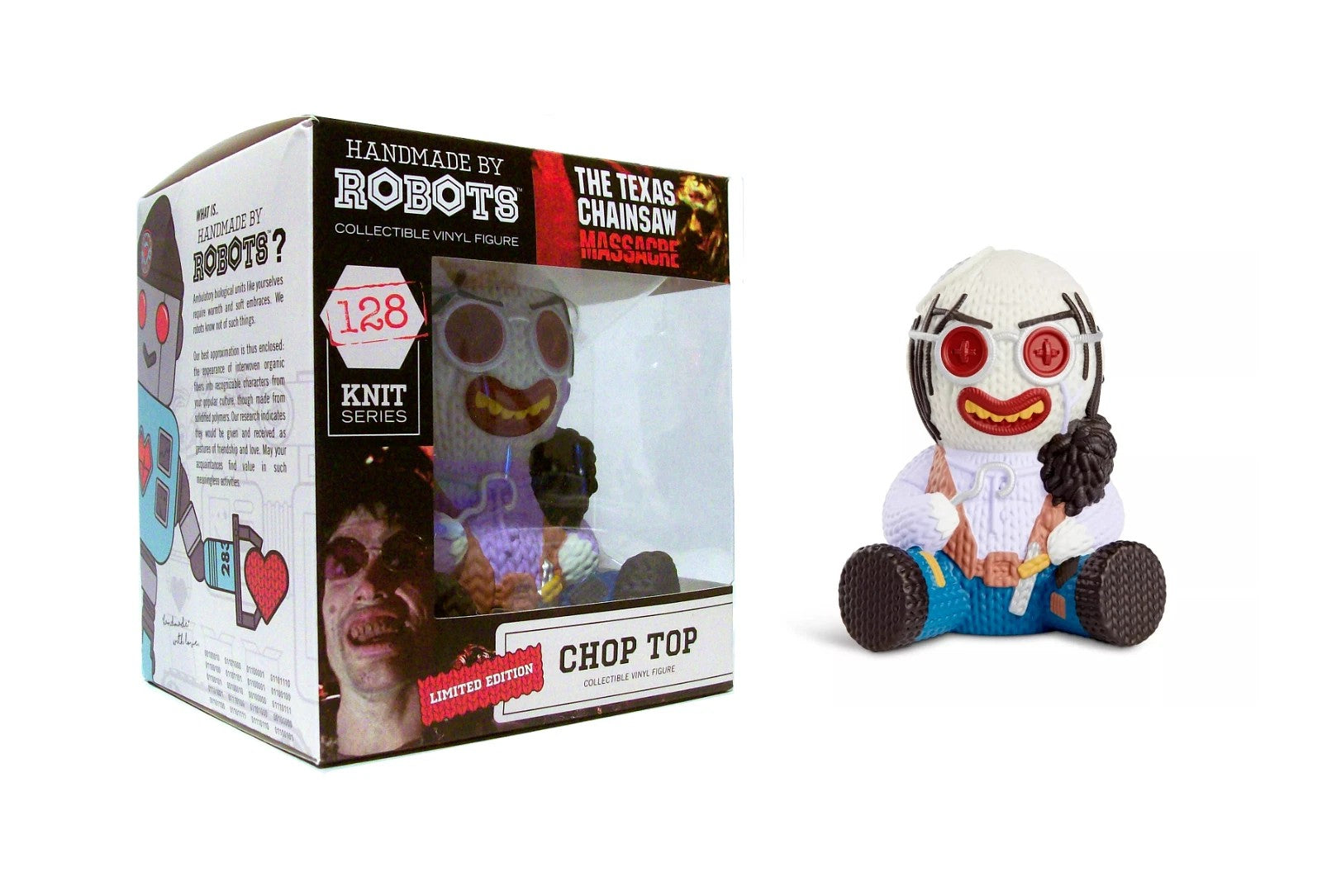 Handmade by Robots The Texas Chainsaw Massacre- Chop Top- 5-inch Vinyl Figure