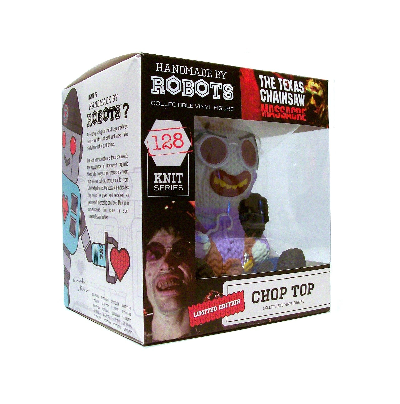 Handmade by Robots The Texas Chainsaw Massacre- Chop Top- 5-inch Vinyl Figure