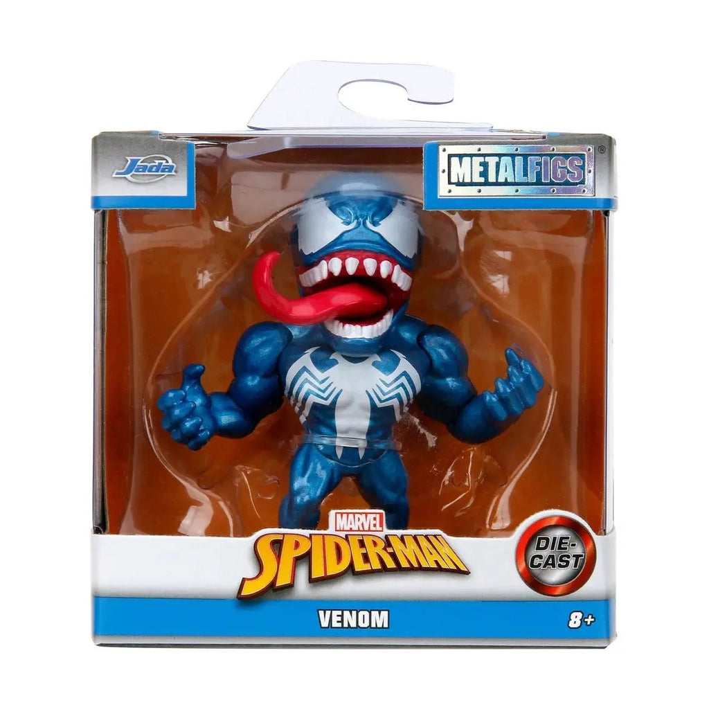 Jada Toys Marvel Spider-Man MetalFigs- Venom- Collectible Die-Cast 2.5" Metal Figure