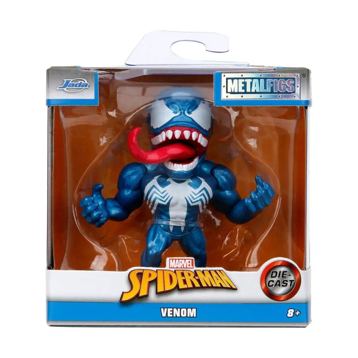 Jada Toys Marvel Spider-Man MetalFigs- Venom- Collectible Die-Cast 2.5" Metal Figure