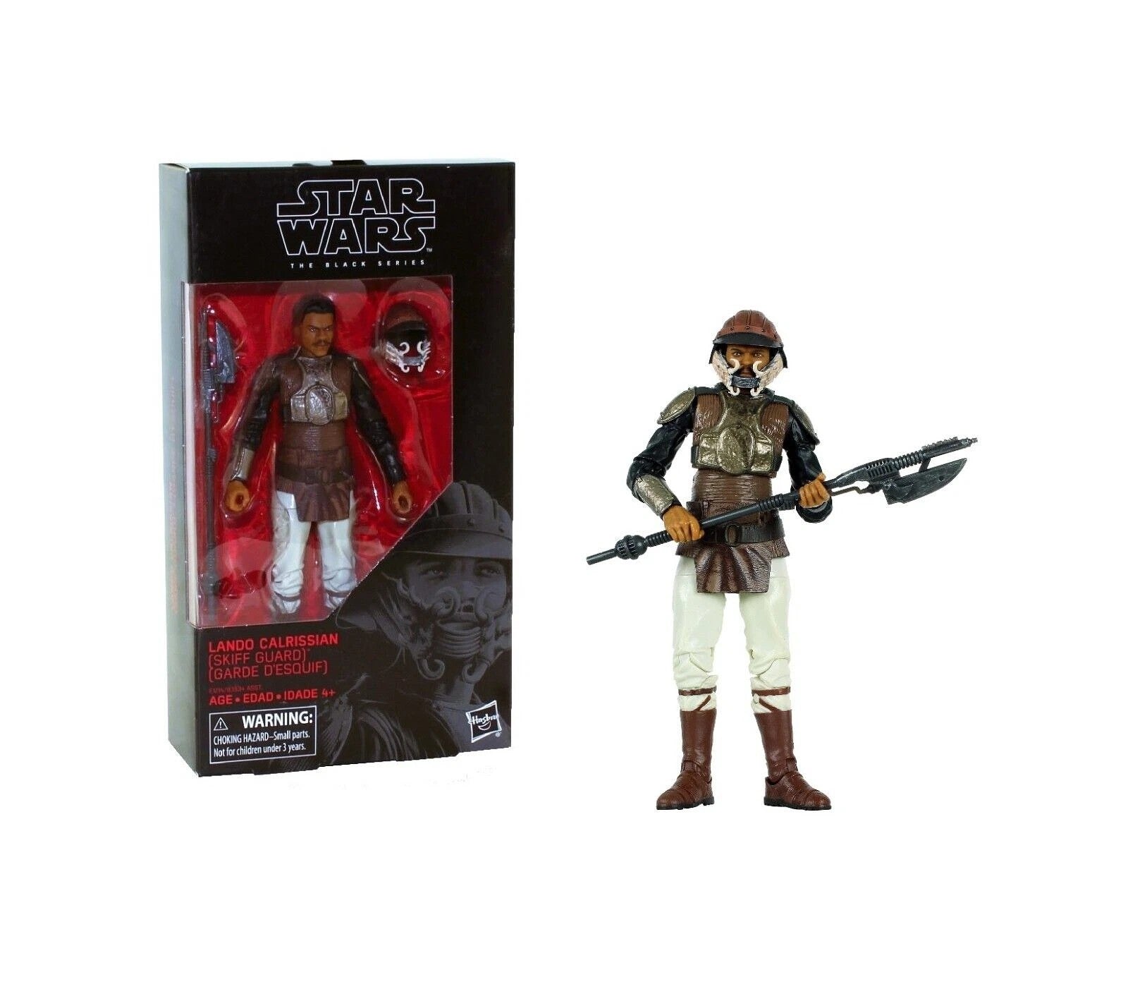 Star Wars: The Black Series- Lando Calrissian (Skiff Guard)- Collectible 6-inch Action Figure