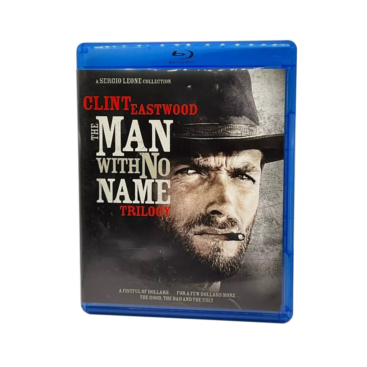 Clint Eastwood in THE MAN WITH NO NAME Trilogy 3-Disc Blu-ray Set (2014, MGM, Warner Bros)