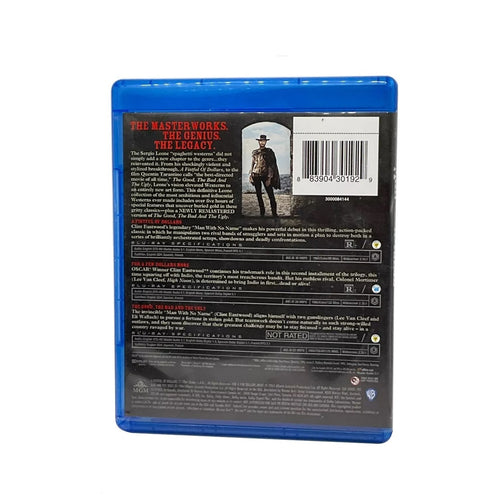 Clint Eastwood in THE MAN WITH NO NAME Trilogy 3-Disc Blu-ray Set (2014, MGM, Warner Bros)