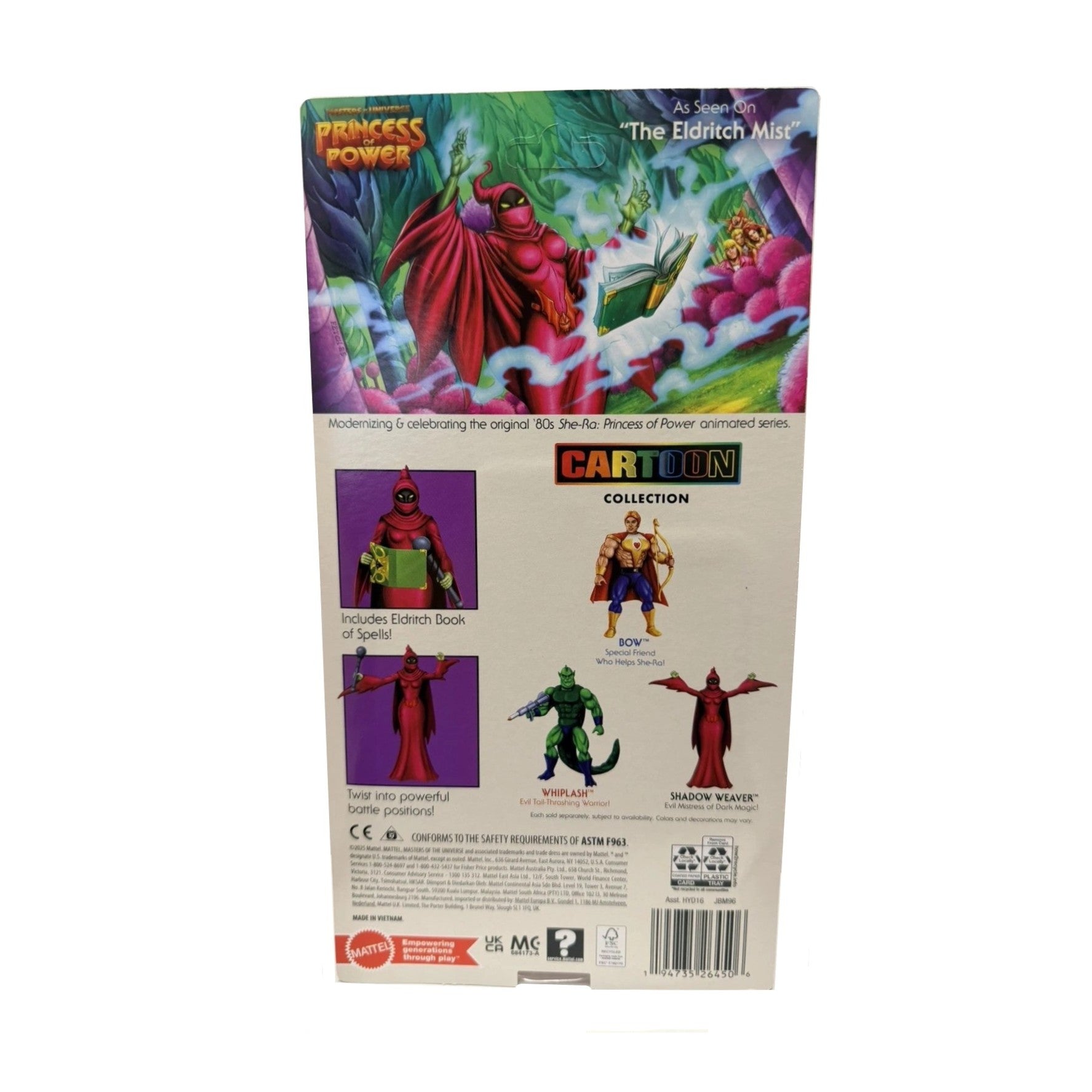 He-Man and the Masters of the Universe- Shadow Weaver- Cartoon Collection Action Figure